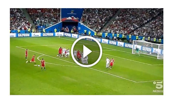 GENIALNY gol Ronaldo z rzutu wolnego! 3-3 [VIDEO]